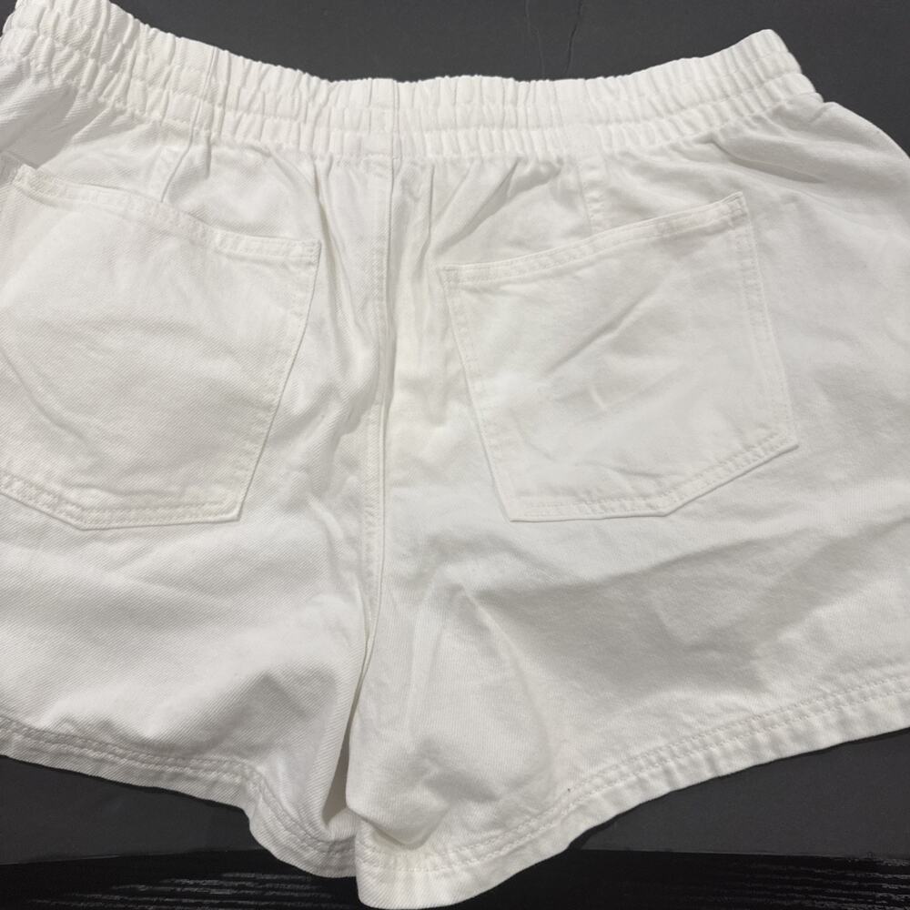 Women's Mid-Rise Linen Pull-On Shorts - Universal Thread XL - Picture 5 of 8